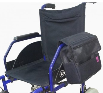 Bolso para silla de ruedas en Ortopedia Plantia, de Donostia-San