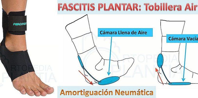 Tobillera Aircast AirHeel para el tratamiento específico de la Fascitis Plantar y la Tendinopatía Crónica de Aquiles, en Ortopedia Plantia de Donostia - San Sebastián