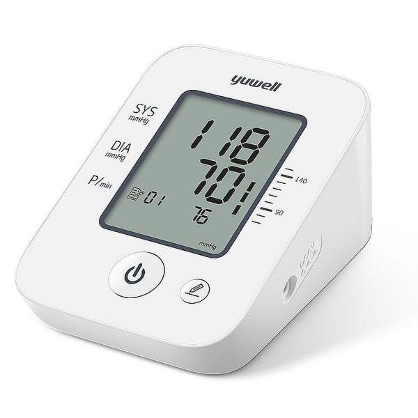 Tensiómetro digital YE660D avalado por la Sociedad Europea de Hipertensión para el control domiciliario de la tensión arterial en adultos.
