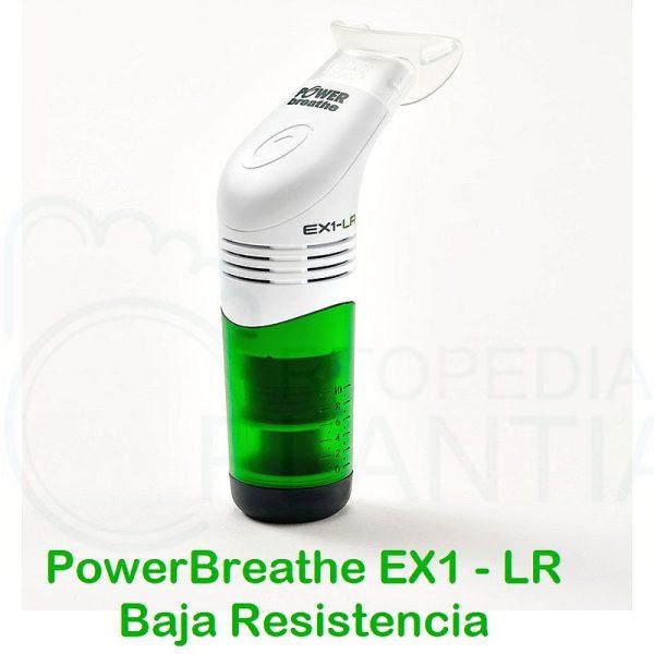 Powerbreathe EX1 de Baja Resistencia para el entrenamiento de la musculatura espiratoria, en disfagia, apnea del sueño,...