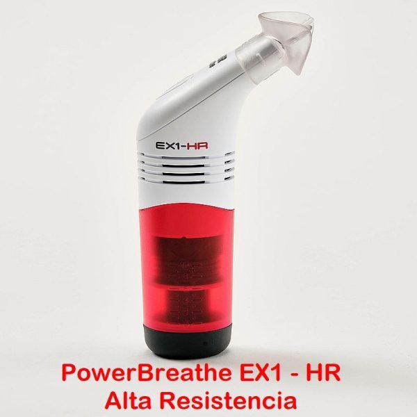 Powerbreathe EX1 de Alta Resistencia para el entrenamiento de la musculatura espiratoria, en cantantes, músicos, apnea del sueño,...