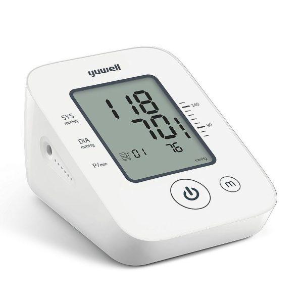 Tensiómetro digital YE660D avalado por la Sociedad Europea de Hipertensión para el control domiciliario de la tensión arterial en adultos.