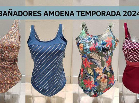 Colección 2024 de Bañadores Amoena, disponibles en Ortopedia Plantia de Donostia - San Sebastián