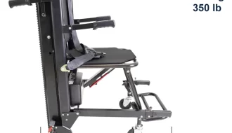 Silla Salvaescaleras Eléctrica Plegable Kmina para usuarios de hasta 136 kg, en Ortopedia Plantia de Donostia - San Sebastián