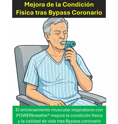 Mejora de la condición física y calidad de vida tras Bypass coronario, mediante el entrenamiento de la musculatura inspiratoria con POWERbreathe®
